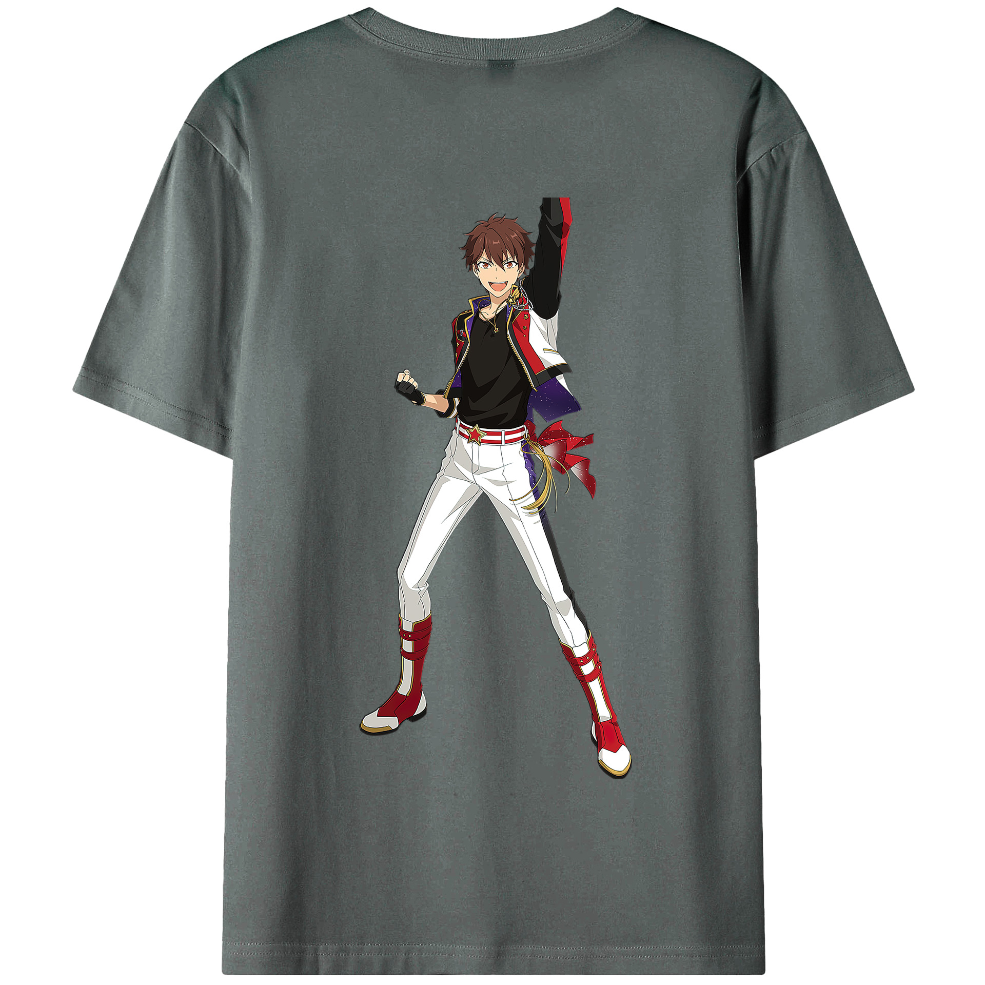 （画像用） あんさんぶるスターズ! Ensemble Stars 綿100％半袖Tシャツ（背面プリント）